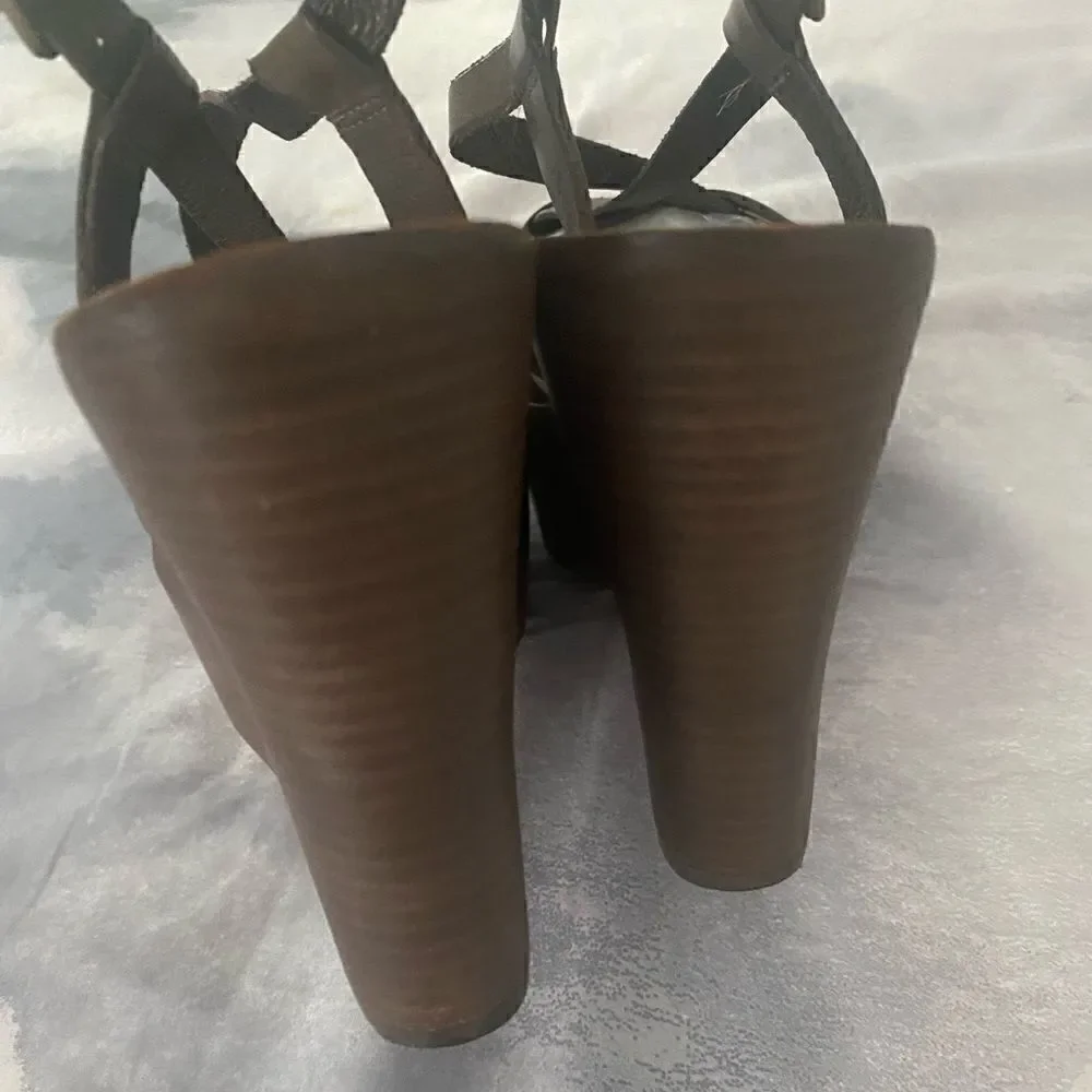 Michael Kors Wedges Sandals Woman Size 8.5